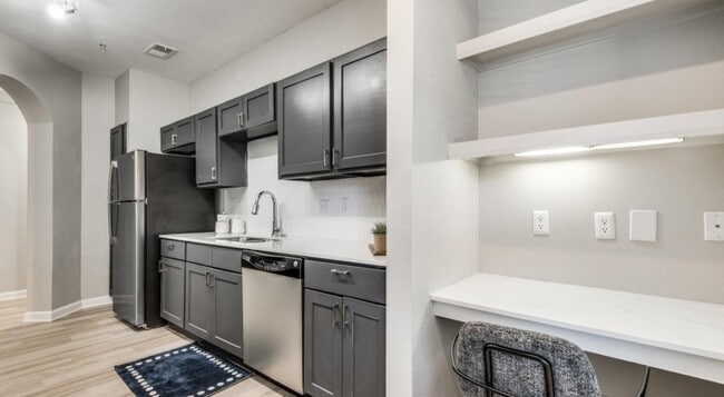 Spacious and well-lit living spaces