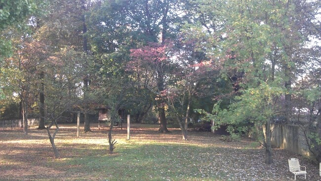 Large fenced yard - 702 Plum St SW Unit 1