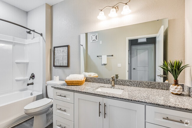 2BR, 2BA - 1,211SF - Second Bathroom