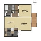 1BR/1BA