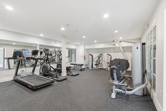 Get your cardio on with your choice of multiple machines
