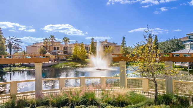 Walking Area - Fountains at Falkenburg Apartments