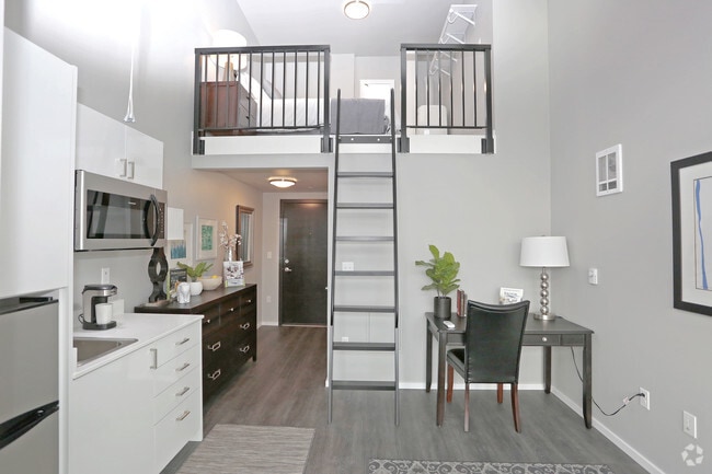Model Long Lofted Studio - Novo Apartments