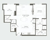 A5 floor plan Parkside Residences
