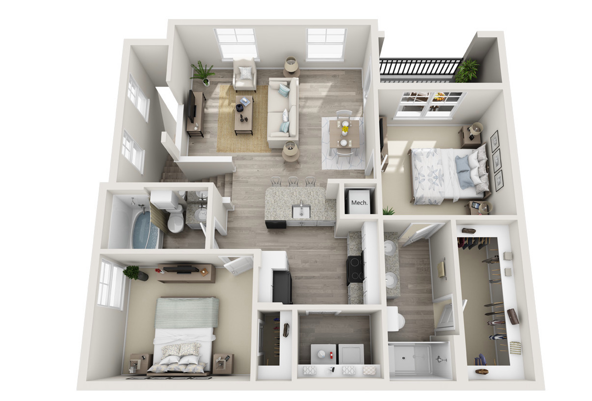 Floor Plan - Cateret