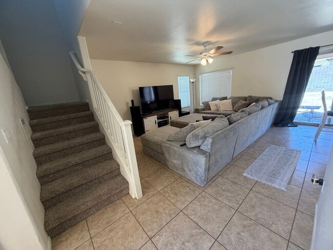 Photo - Large backyard and spacious home