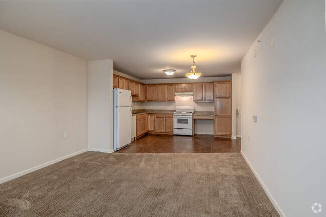 2BD, 1BA - 858SF - Living Room - ABBINGTON AT THE PARK