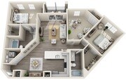 Three Bedroom Two Bath