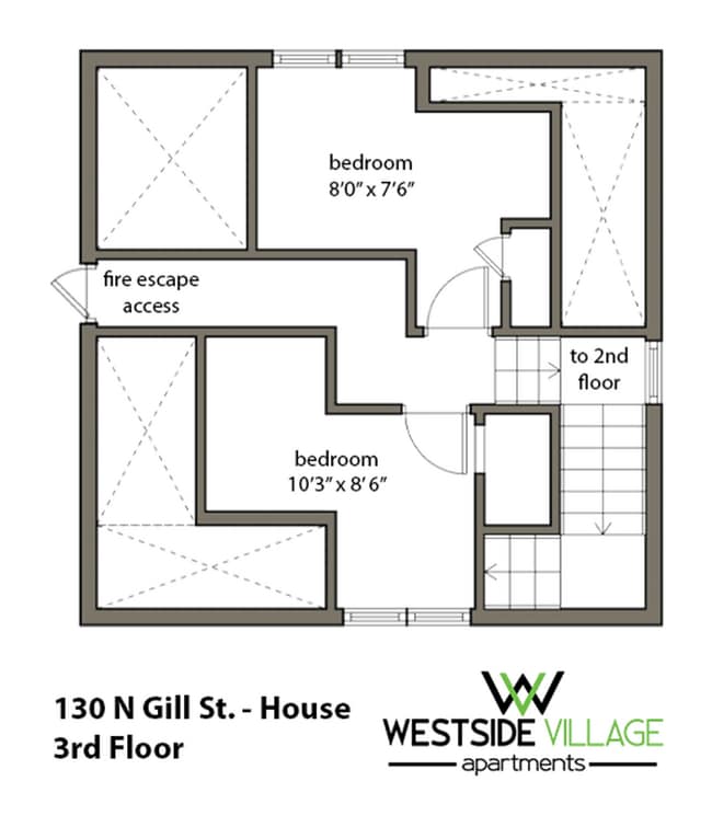 130 N Gill St Unit House