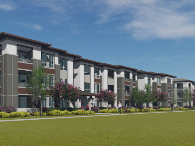 The Overlook Santa Clarita CA exterior rendering image - The Overlook Santa Clarita Apartments