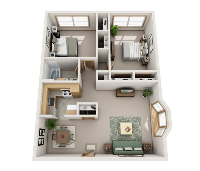 The Luxury Two Bedroom