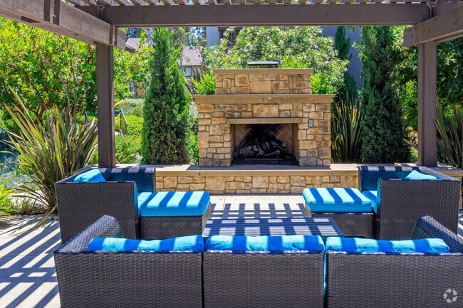 Outdoor Fireplace and Lounge