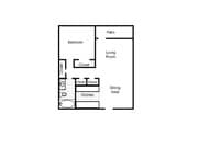 1BR/1BA