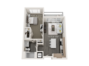 A3 Floor Plan - 3D