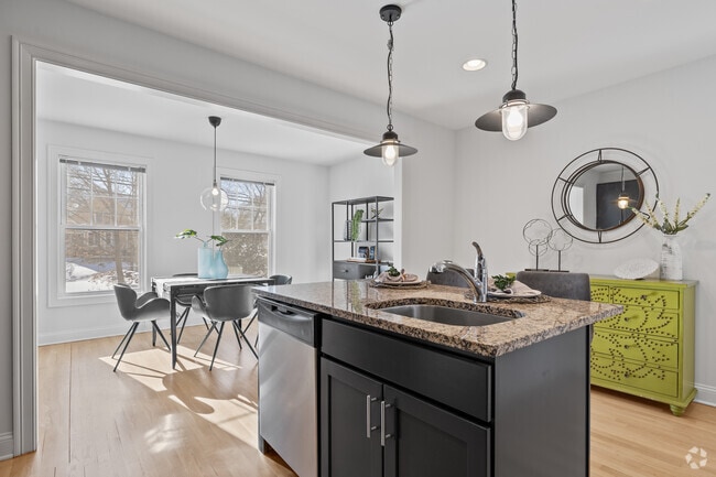 2BR, 2.5BA - 2,062SF - Kitchen and Dining Room