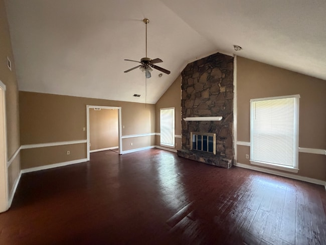 Photo - Charming 3BR/2BA Bartlett Area Home | Soaring High Ceilings, Rustic Fireplace & Fenced Yard