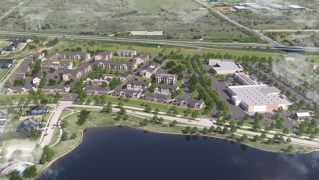 Vista aérea de Harvest House - Harvest House