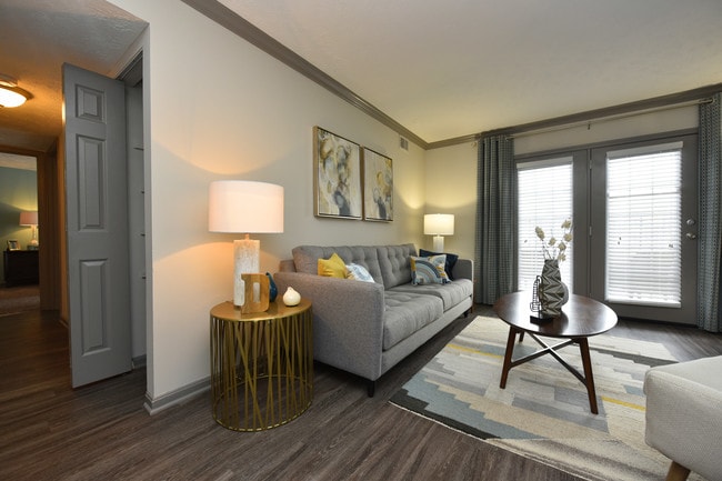 Living Room - District at Hurstbourne Apartments