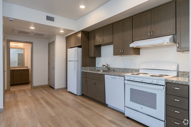 1 dormitorio, 1 baño - 598 pies cuadrados - Cocina