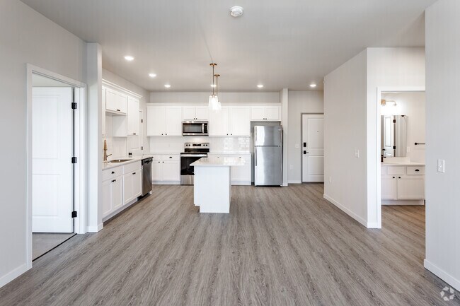 2BR, 2BA - 1,137SF - Living Area