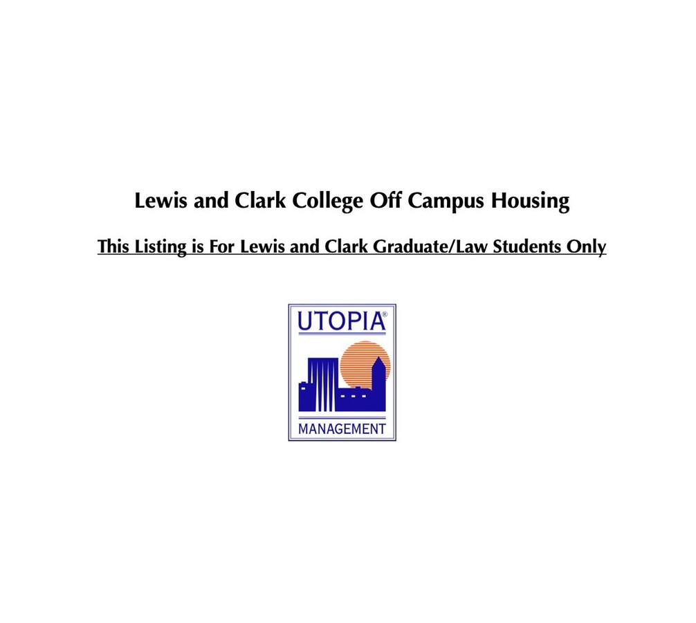 Lewis & Clark Graduate/Law Students ONLY - Lewis & Clark Graduate/Law Students ONLY Apartamento Unidad Room 1