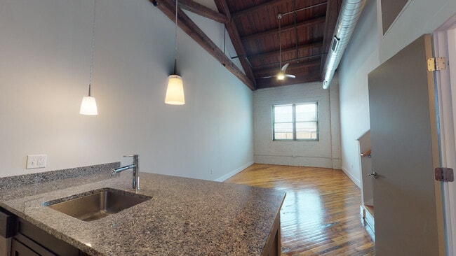 Sala de estar - Imperial Tobacco Lofts