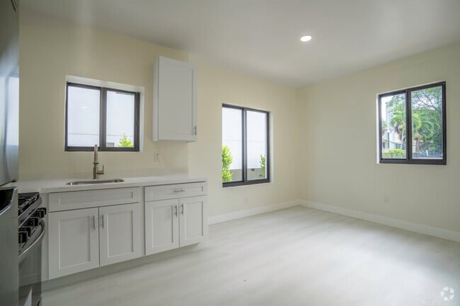 1BR, 1BA - 468SF - Kitchen/Living Room - Villa Sara