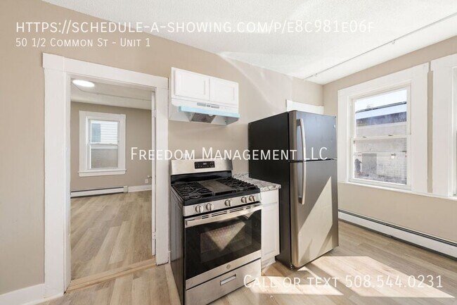 50 1/2 Common St-Unit 1 - 50 1/2 Common St- Apartment Unit 1 Unit 1