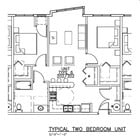 2BR/1BA