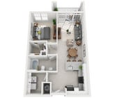 Fountains Matthews - A4 - 1 Beds - 1 Baths - 712 Sq. ft.
