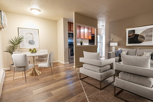 Living Area - Type A - Roman Villa Apartments