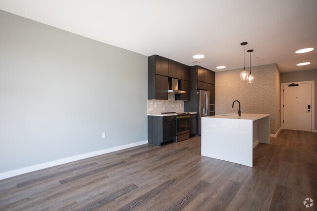 1BR,1BA - 822 SF - Living Room