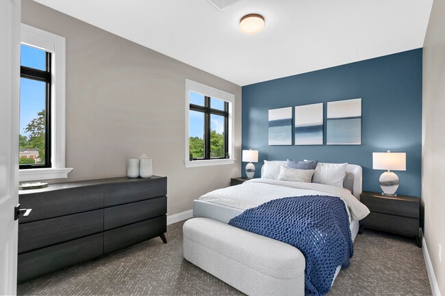 B2 Floorplan: Secondary Bedroom - The Byline. West Hartford