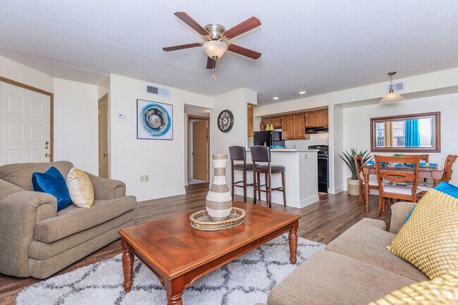 Beautiful and Spacious Living Room at Whispering Pines