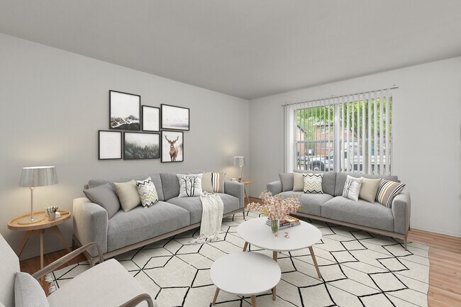 Living Room - 238 Leslie Ln Unit C