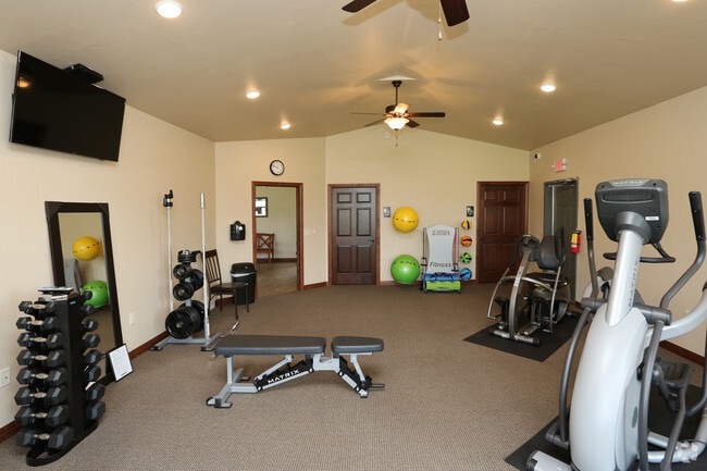 Fitness center - The Preserve Apartments