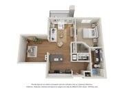 One Bedroom Flex w/Den - B3