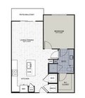 A2_1Bed_1Bath_744 Sq Ft