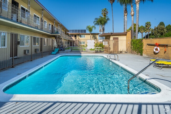 Pool - Palm Court Apartments