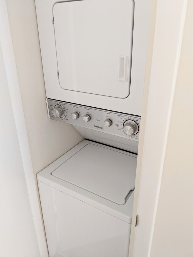In Unit Stack Washer/ Dryer Combo - Colony Court