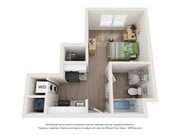 A0 | 1 Bed / 1 Bath