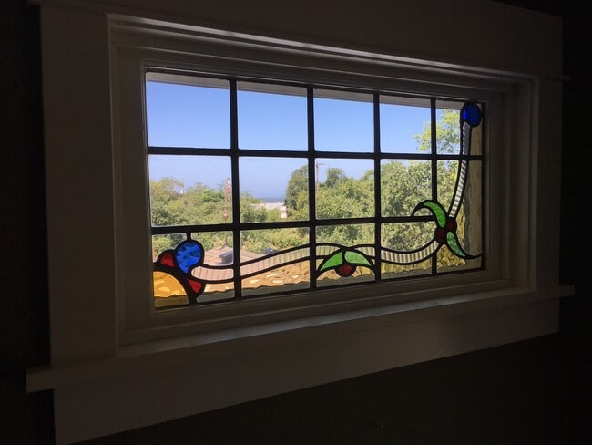 Livng room leaded Glass - 4940 Cedar St Unit Apt #2B