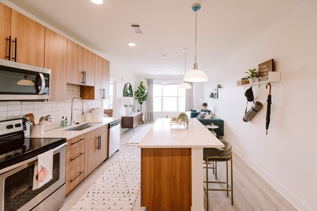 Sleek kitchens