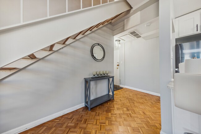 Stairs and Front Entrance