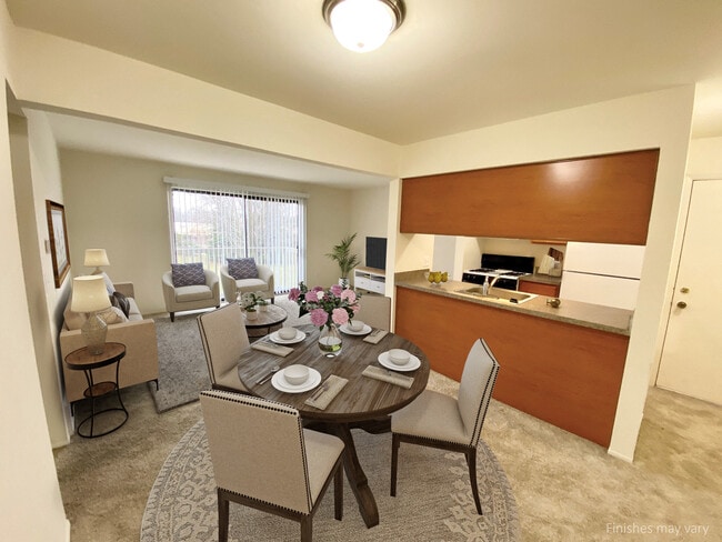 Iris View - Plano de planta abierto - Stone Ridge Apartments