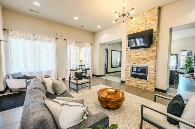 Relax, socialize, or just enjoy the stylish stone fireplace. The Clubhouse Lounge is your comfortable escape.
