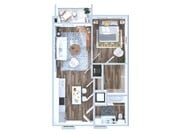 1 dormitorio | 1 baño | 60 metros cuadrados