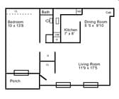 1BR/1BA
