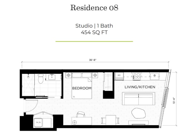 Unit Layout - 333 Ward Ave Unit 1508
