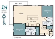 B4 floor plan Emeline Heights